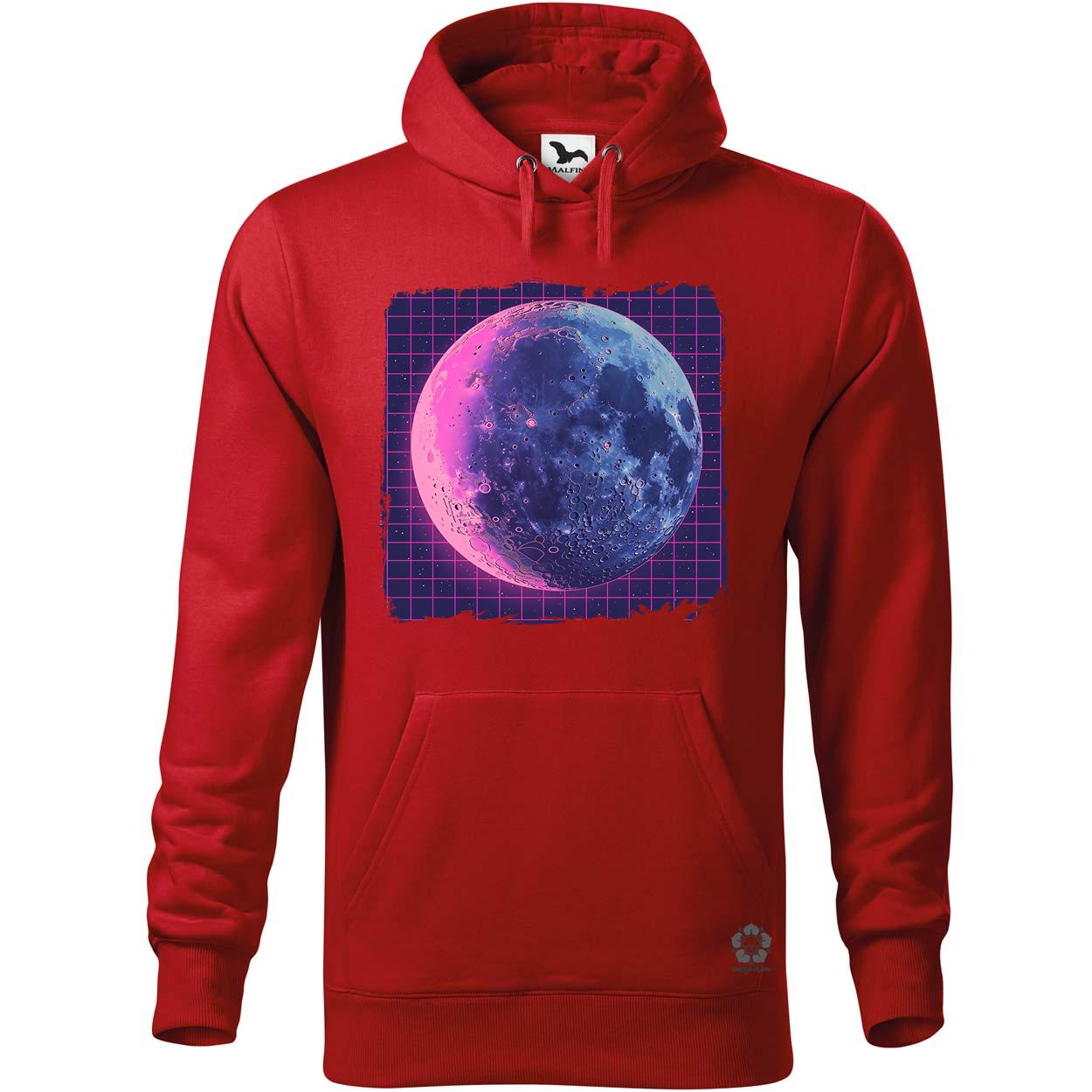 Synthwave hold v4 egyedi  pulóver 