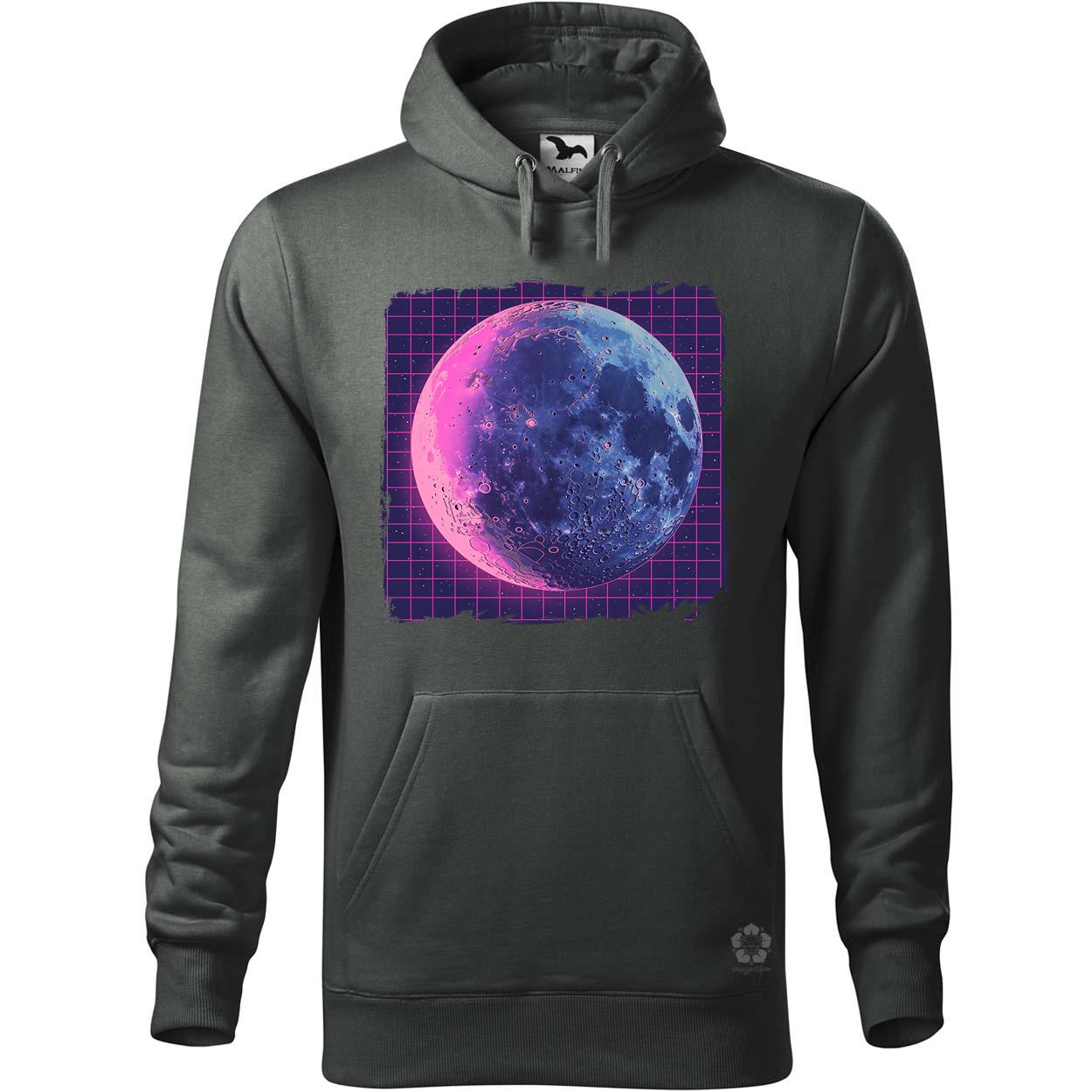 Synthwave hold v4 egyedi  pulóver 
