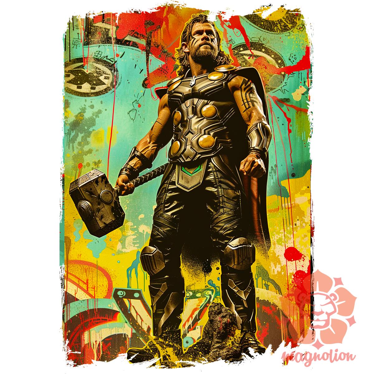 Thor fanart v6 egyedi  pulóver 
