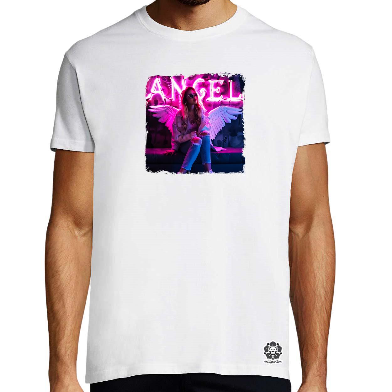 Angyal v4 egyedi póló 