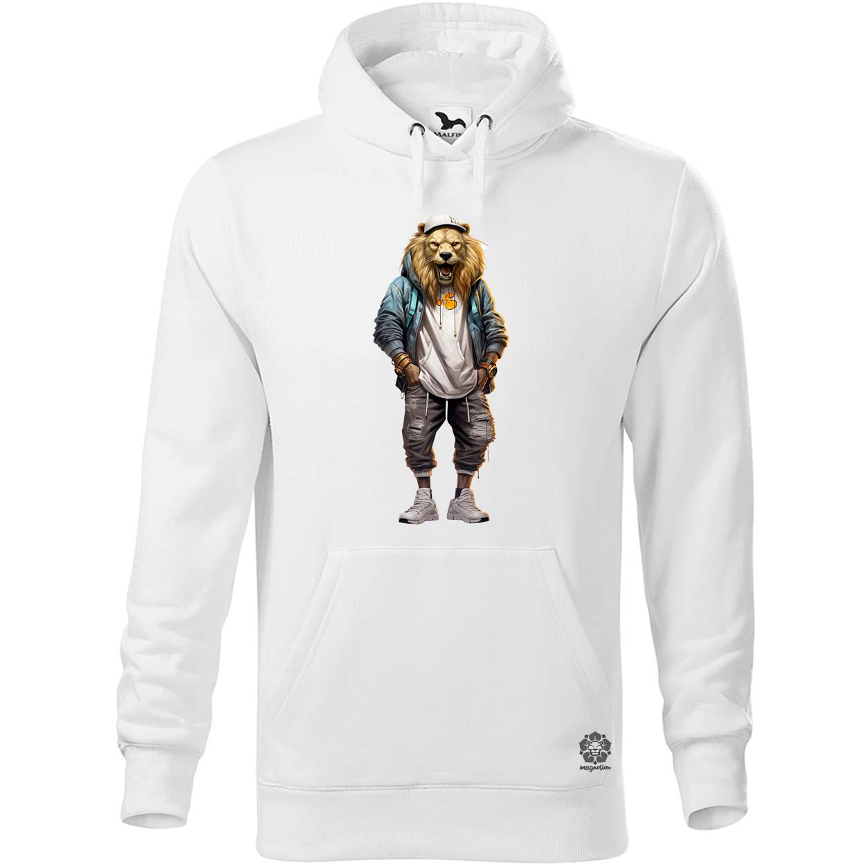 Hiphop oroszlán v1 egyedi  pulóver 