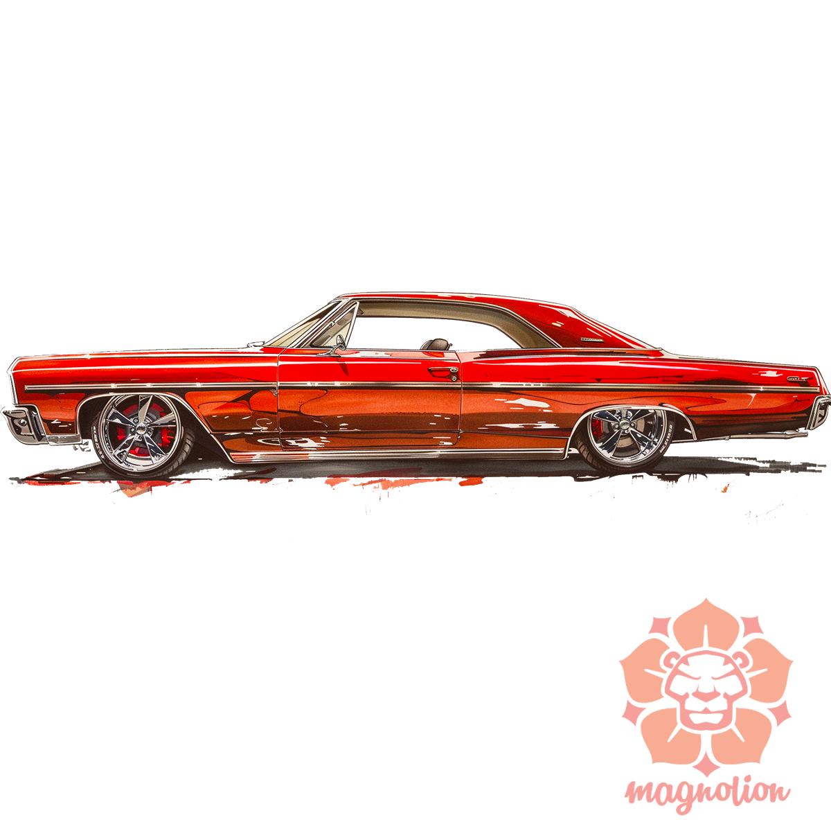 1970 Chevy Impala v1 egyedi  pulóver 