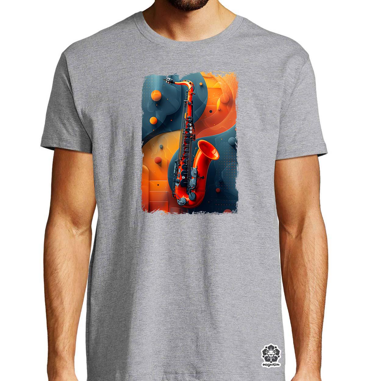 Absztrakt jazz v5 egyedi póló 