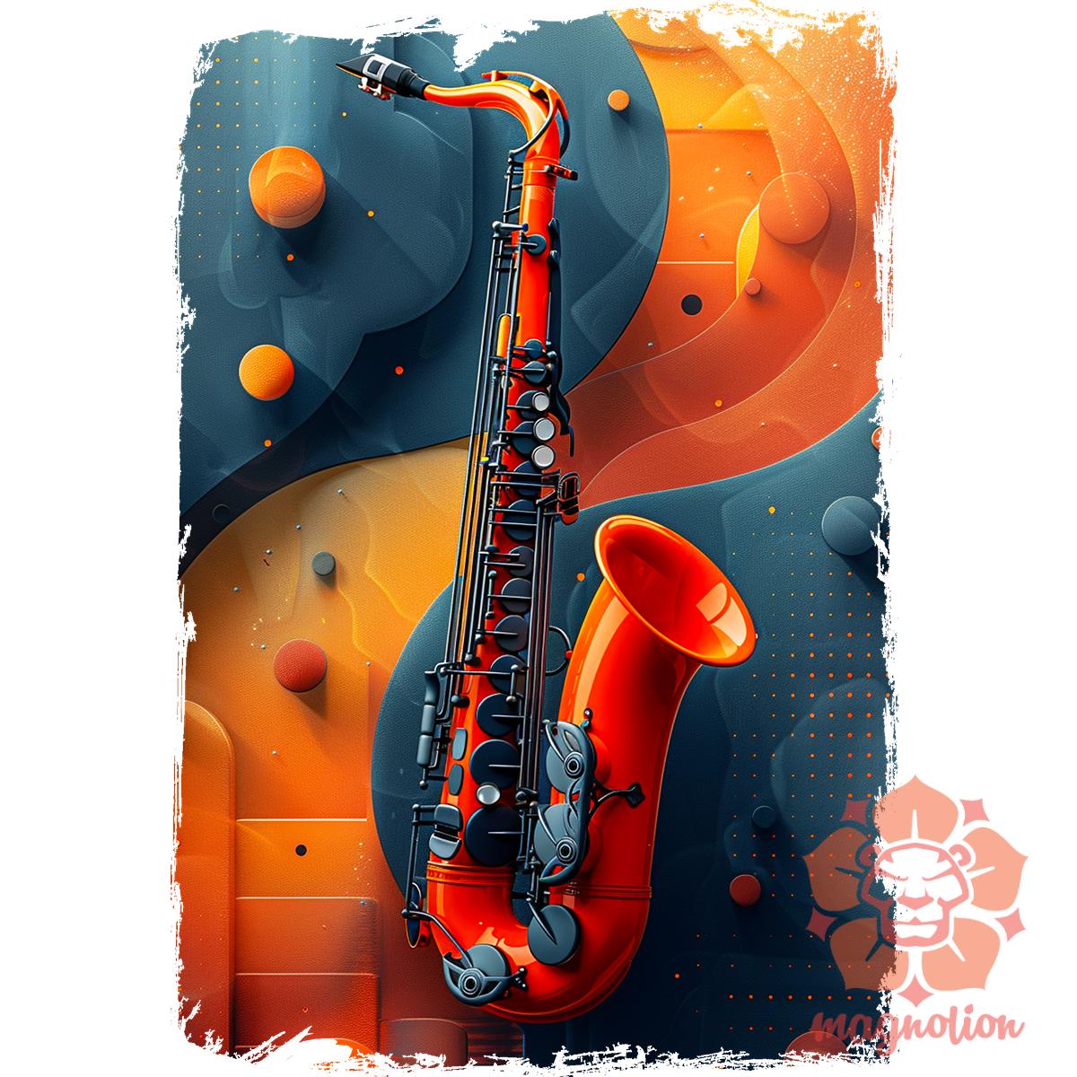 Absztrakt jazz v5 egyedi póló 