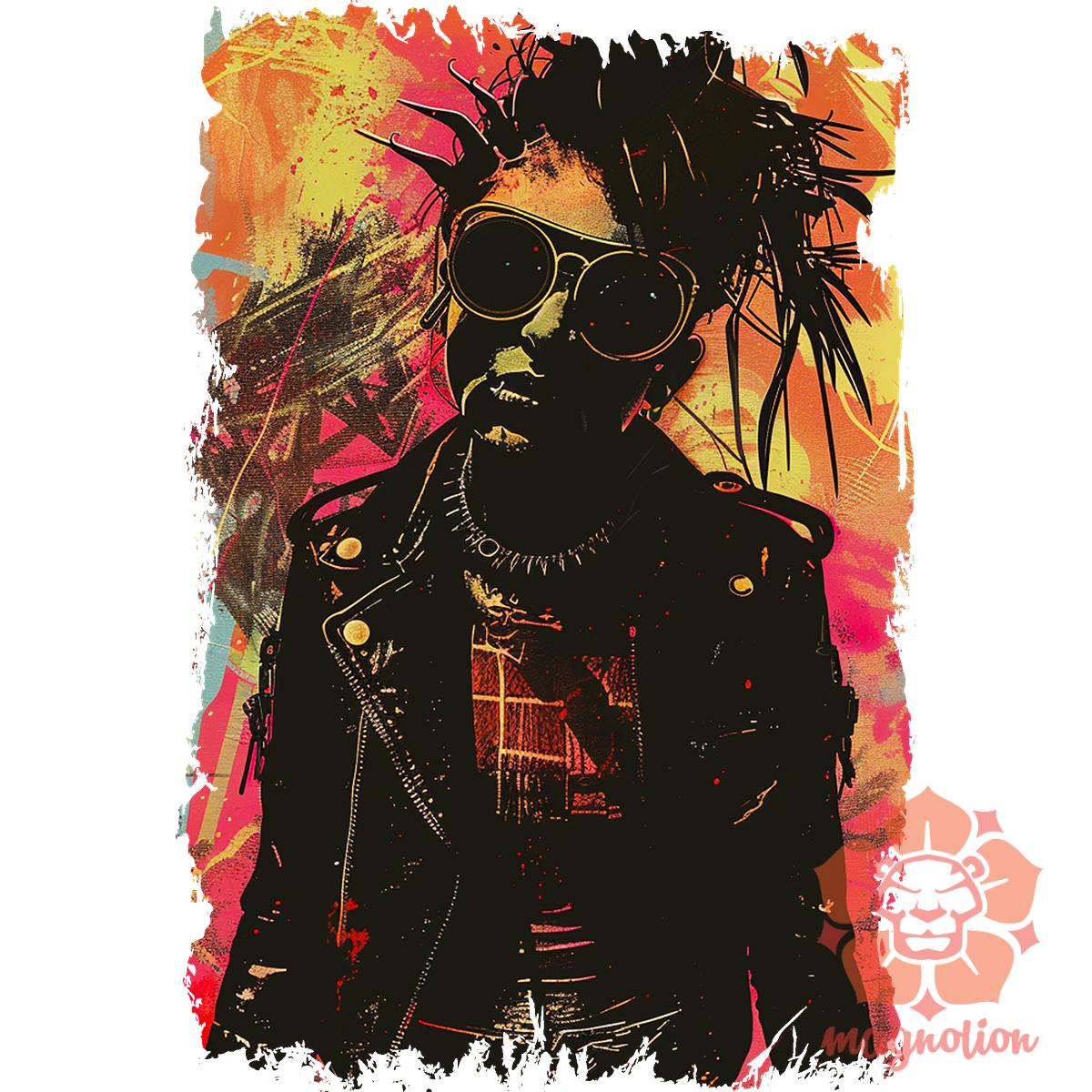 Crust punk poszter v1 egyedi póló 