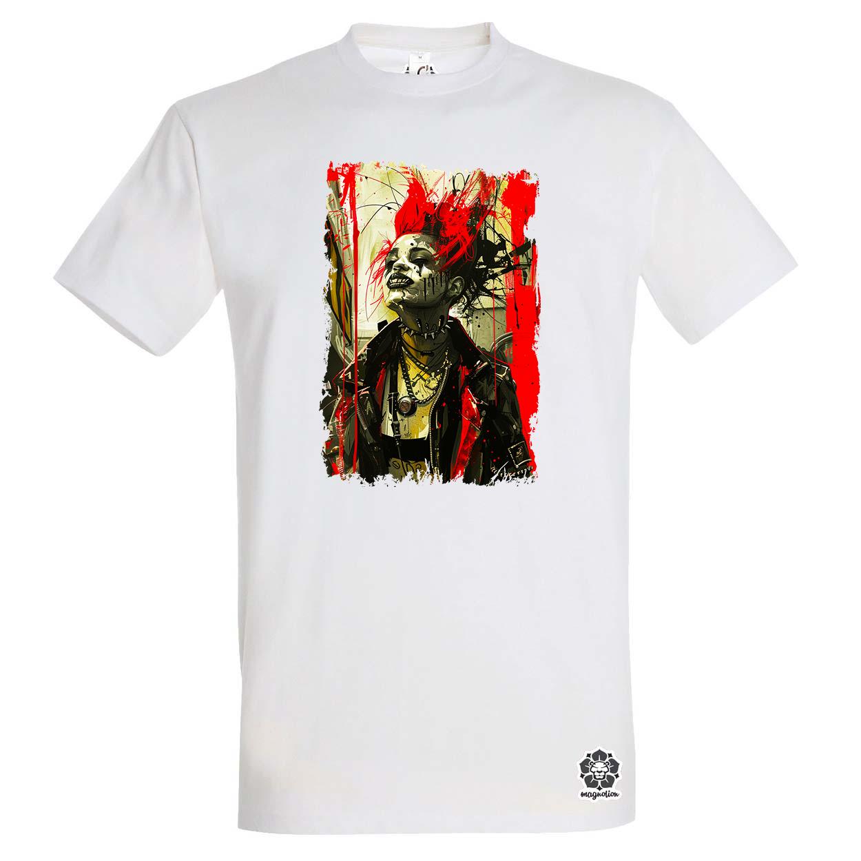 Crust punk poszter v12 egyedi póló 
