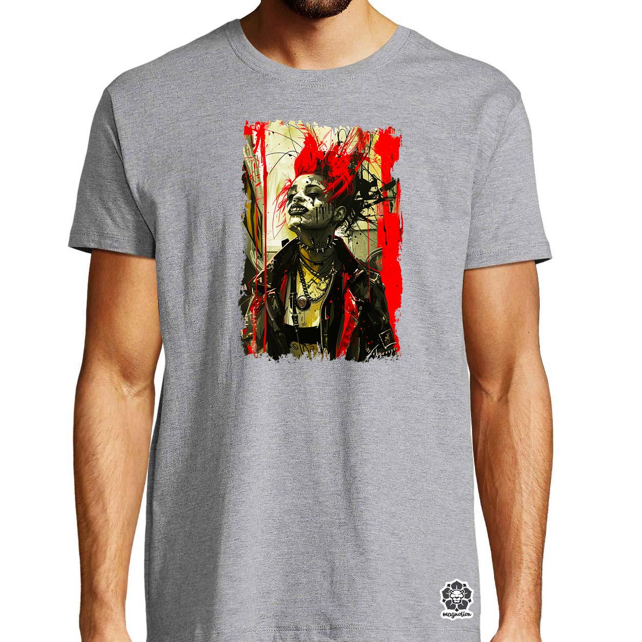 Crust punk poszter v12 egyedi póló 