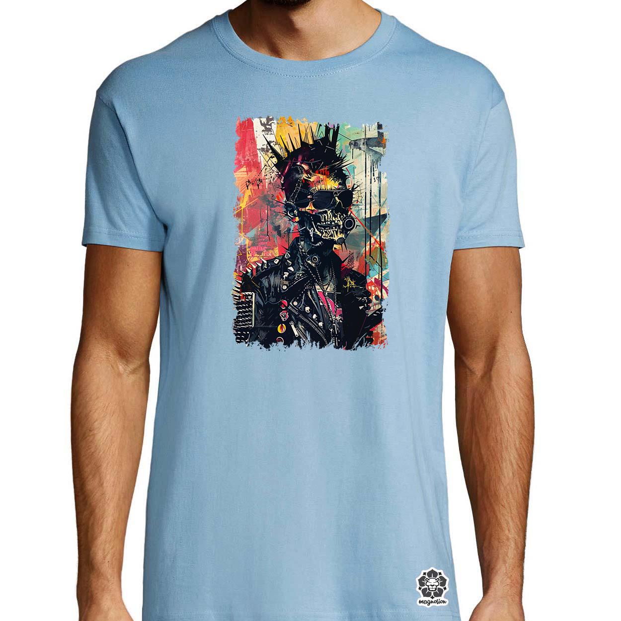 Crust punk poszter v14 egyedi póló 