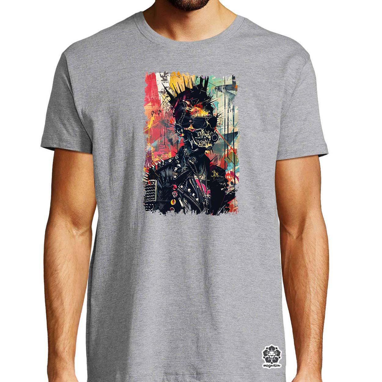 Crust punk poszter v14 egyedi póló 