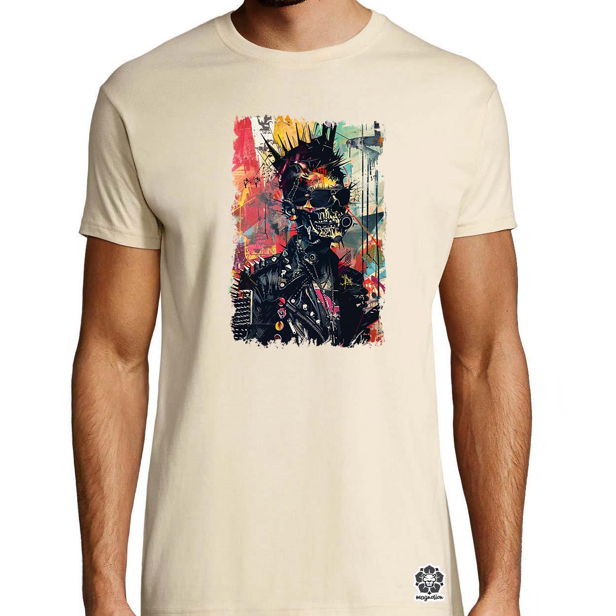 Crust punk poszter v14 egyedi póló 
