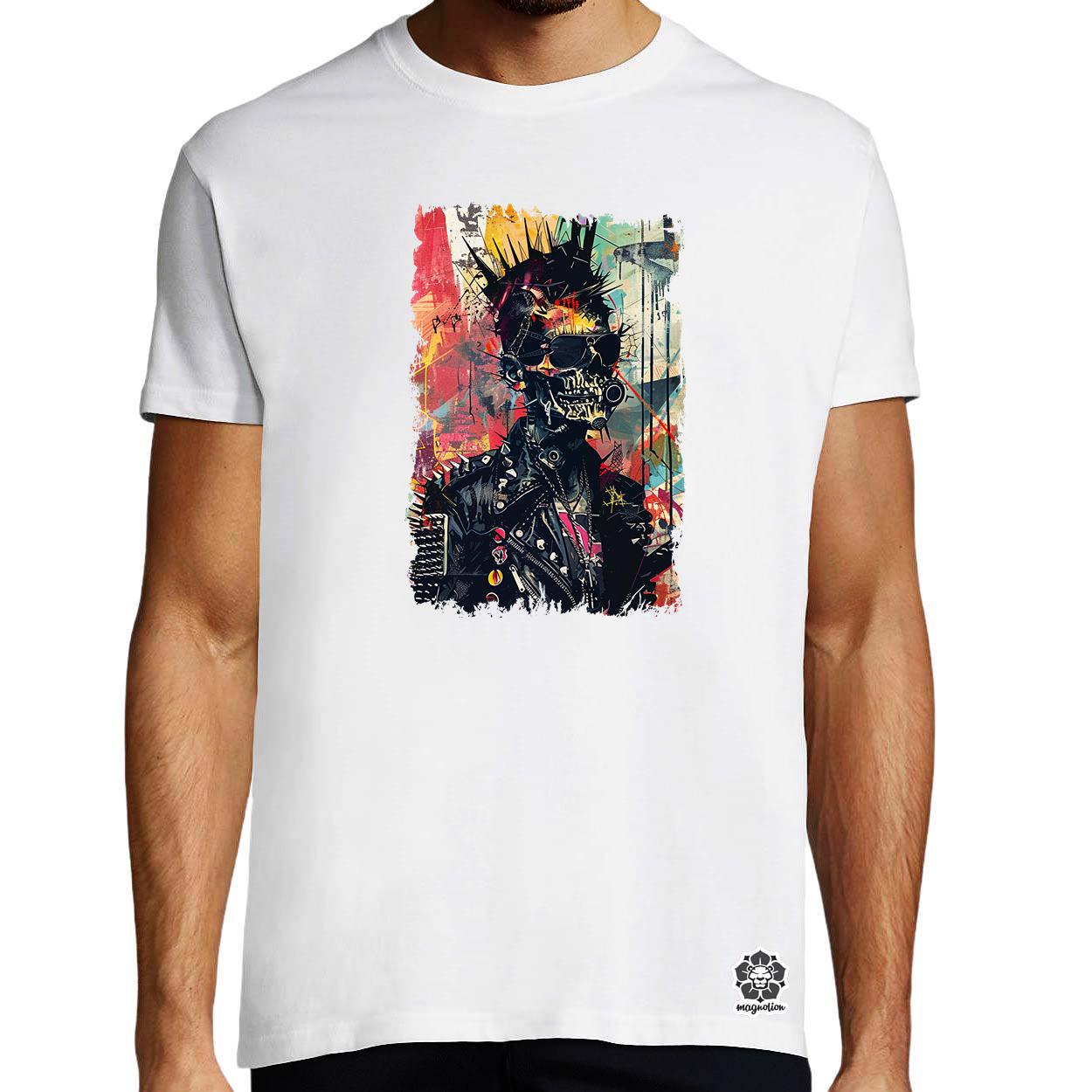 Crust punk poszter v14 egyedi póló 