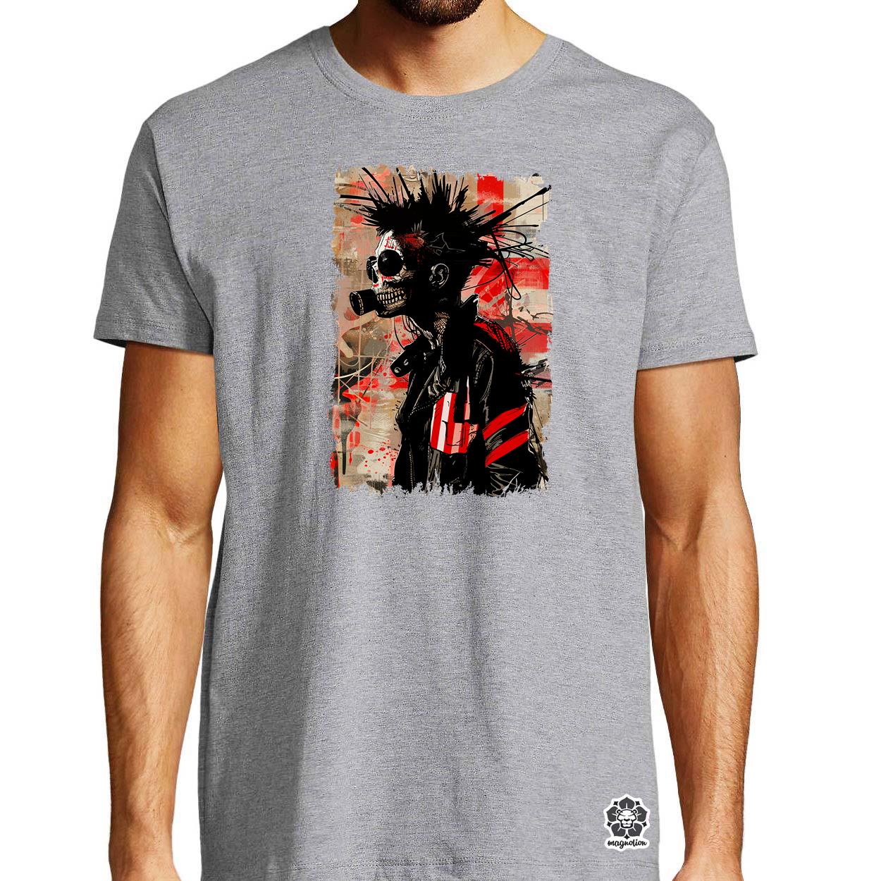 Crust punk poszter v4 egyedi póló 