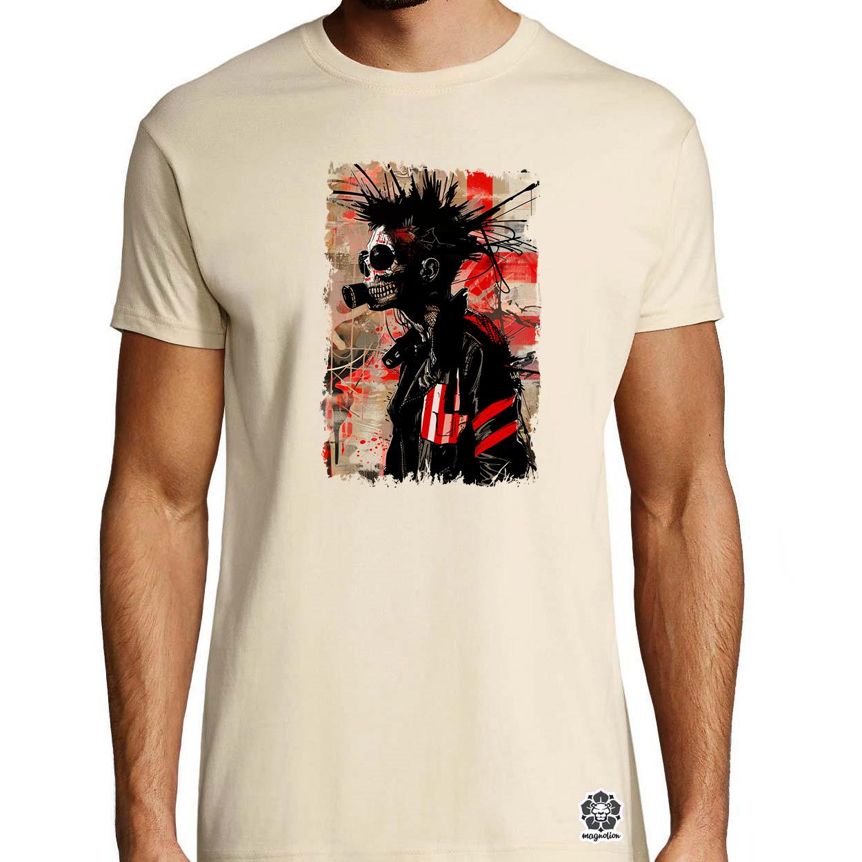 Crust punk poszter v4 egyedi póló 