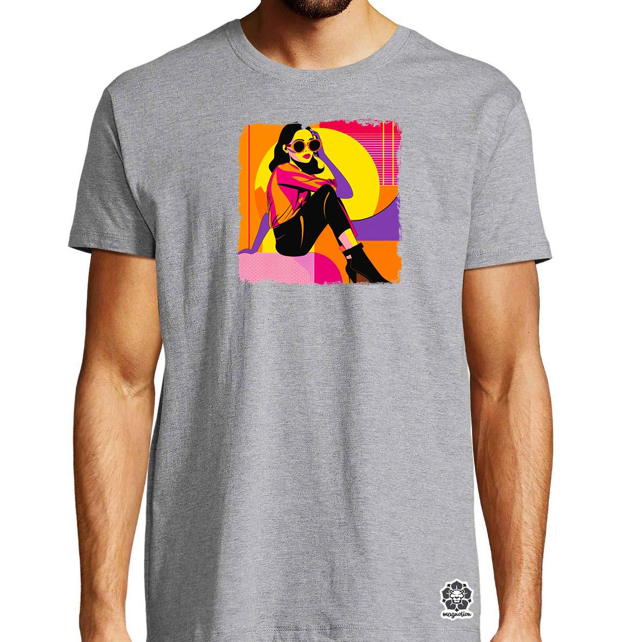 Pop Art divat v2 egyedi póló 