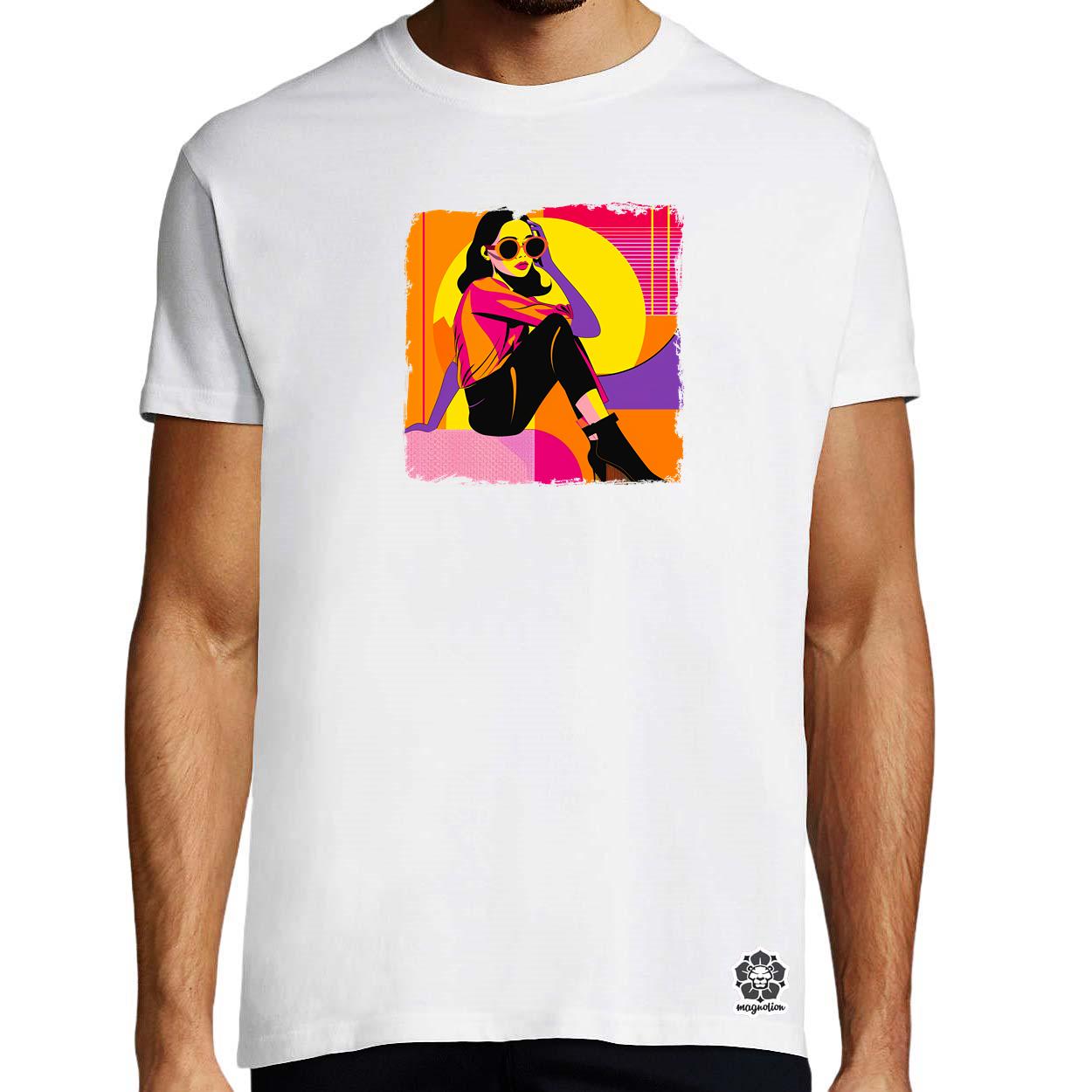 Pop Art divat v2 egyedi póló 