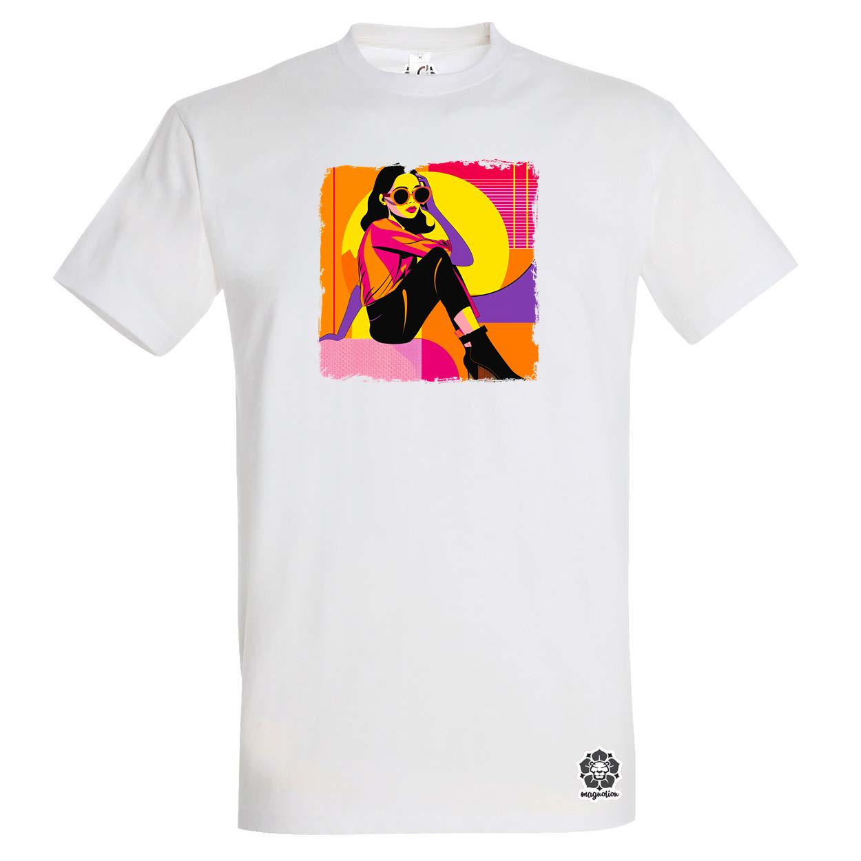 Pop Art divat v2 egyedi póló 