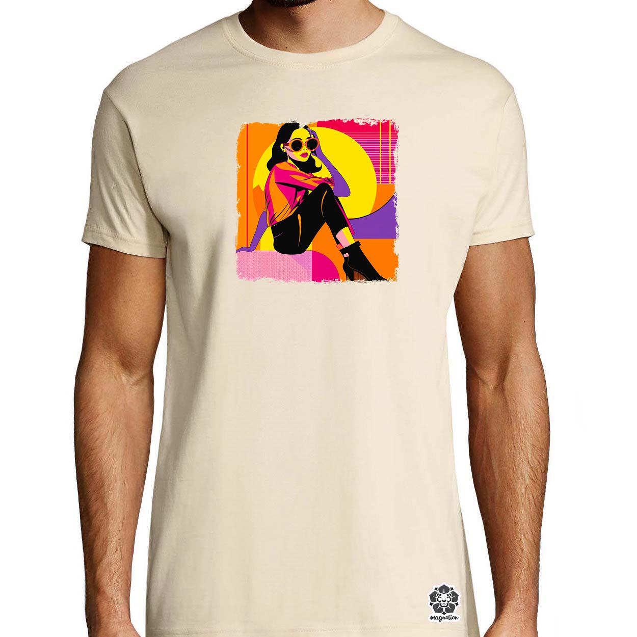 Pop Art divat v2 egyedi póló 