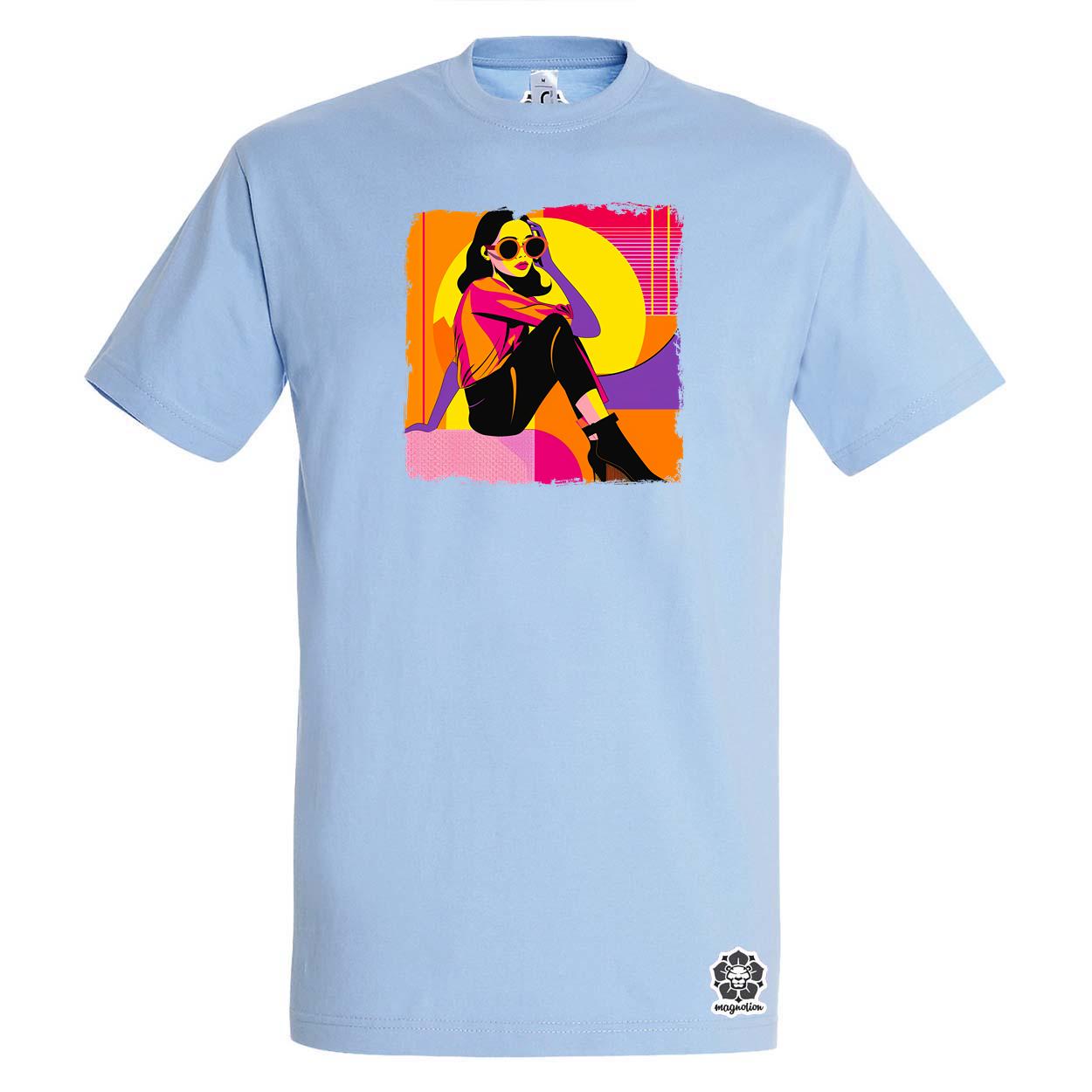 Pop Art divat v2 egyedi póló 