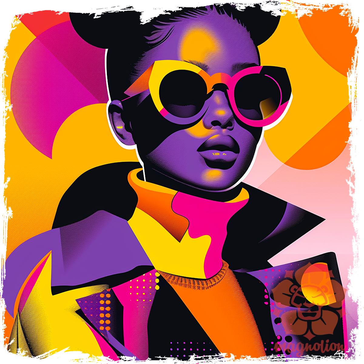 Pop Art divat v5 egyedi póló 