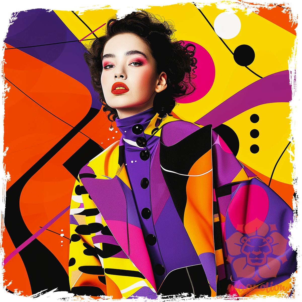 Pop Art divat v7 egyedi póló 