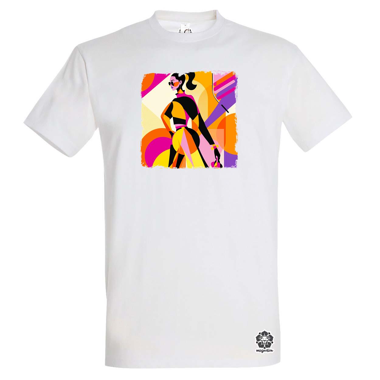Pop Art divat v8 egyedi póló 