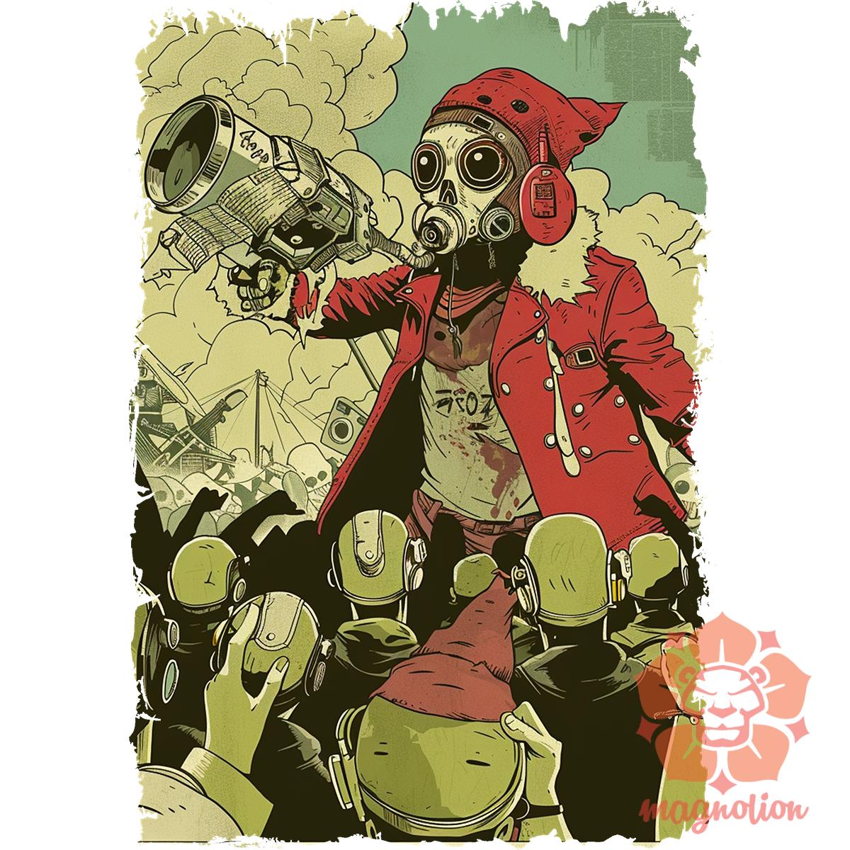 Punk rock poszter v7 egyedi póló 