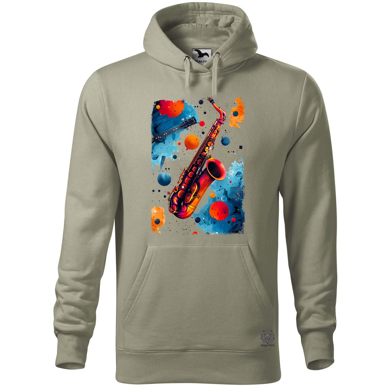 Absztrakt jazz v1 egyedi  pulóver 