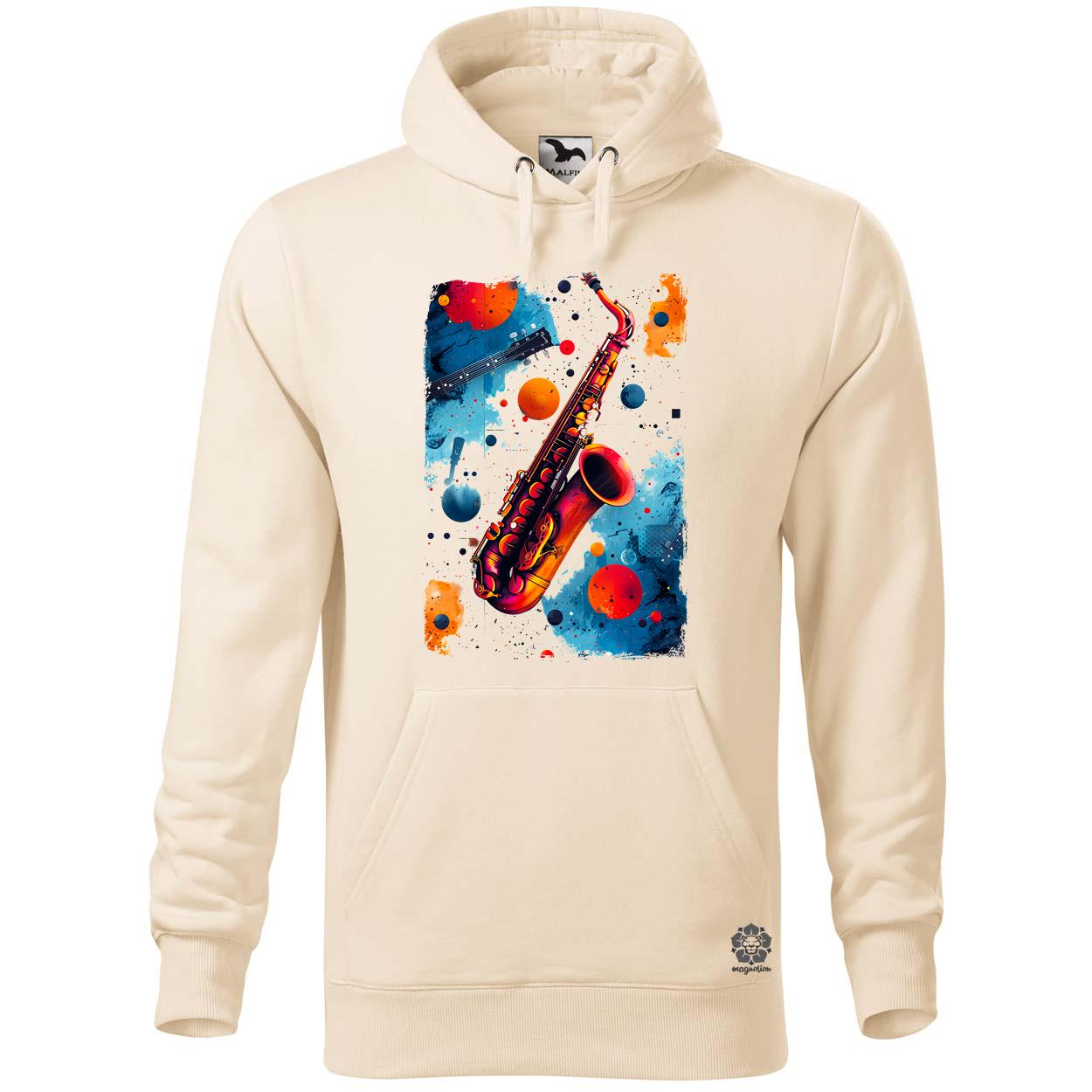 Absztrakt jazz v1 egyedi  pulóver 