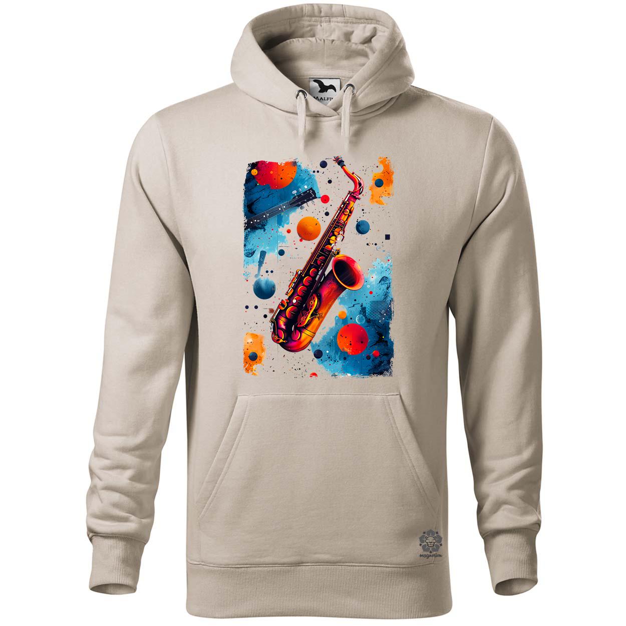 Absztrakt jazz v1 egyedi  pulóver 