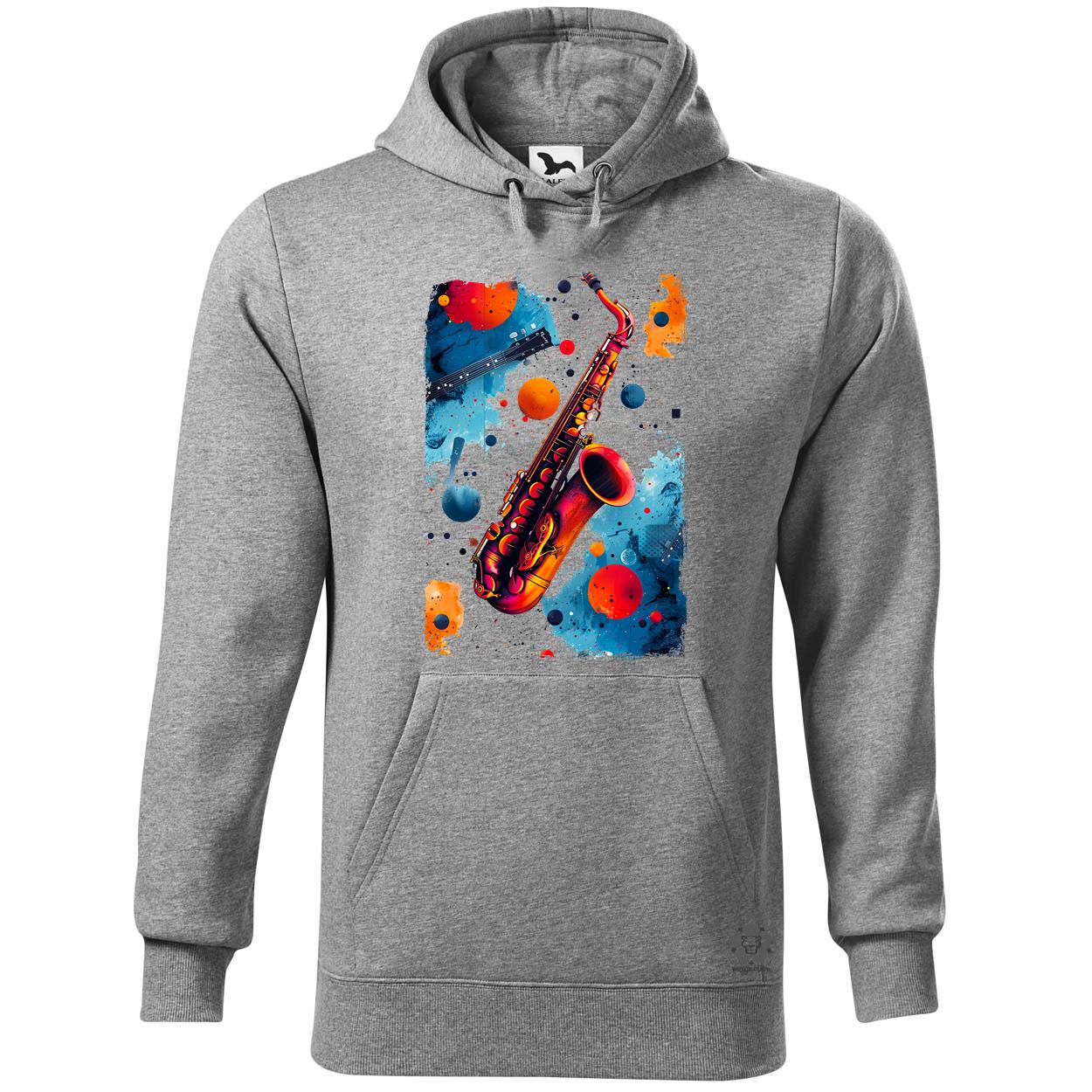 Absztrakt jazz v1 egyedi  pulóver 