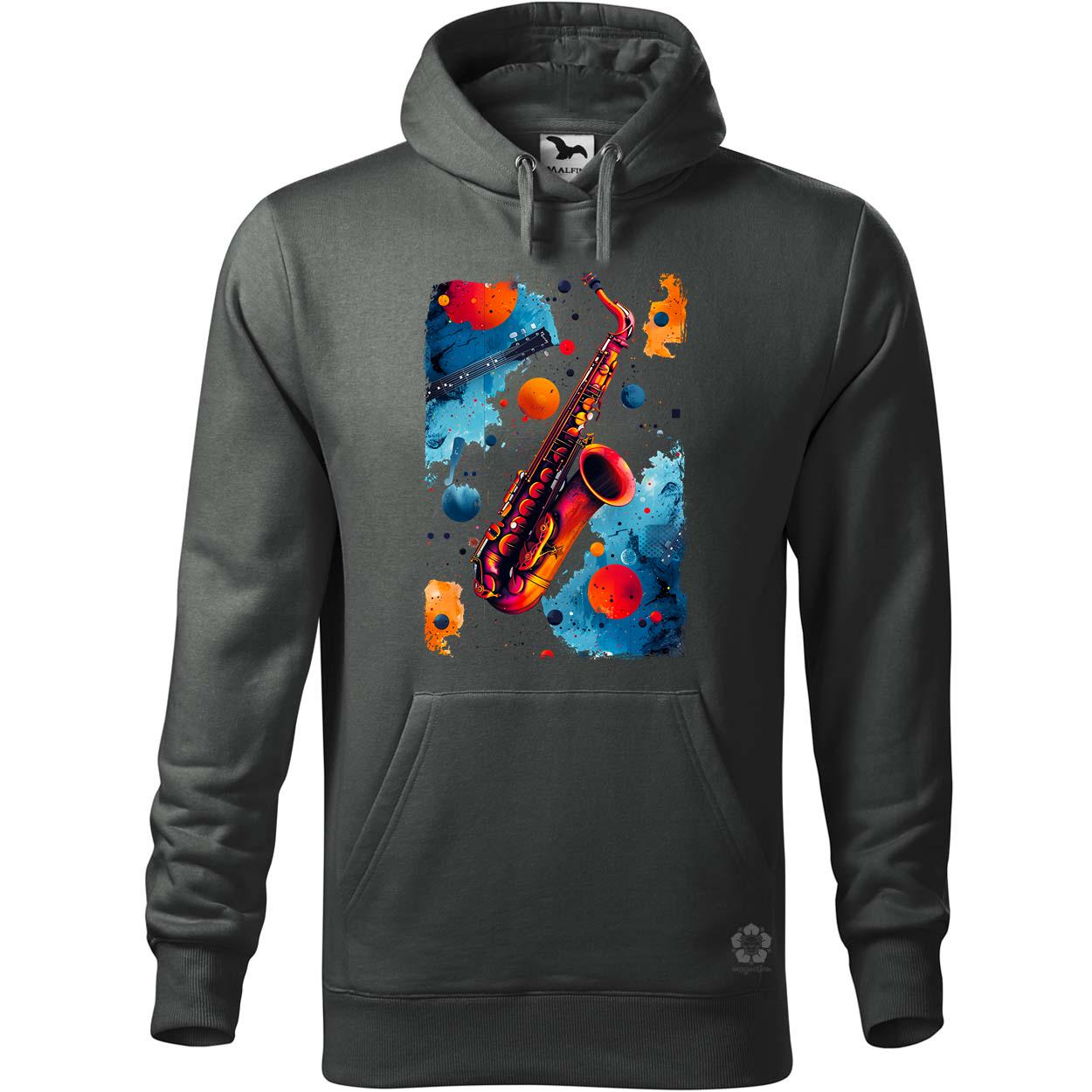 Absztrakt jazz v1 egyedi  pulóver 
