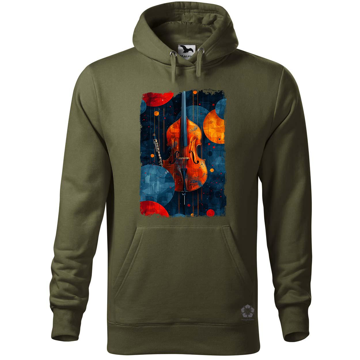 Absztrakt jazz v3 egyedi  pulóver 