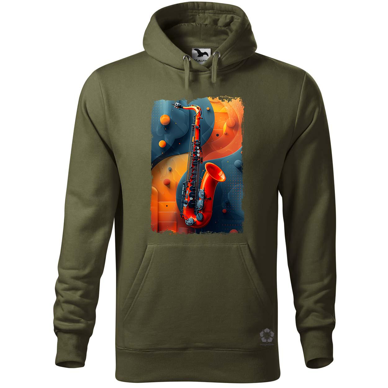 Absztrakt jazz v5 egyedi  pulóver 