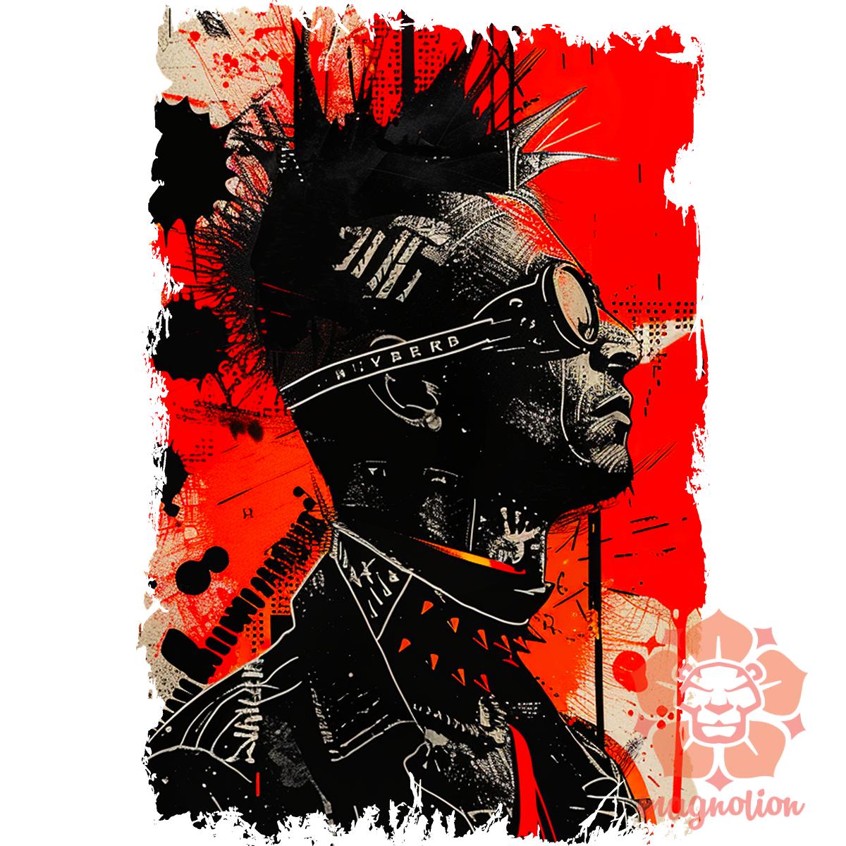 Crust punk poszter v11 egyedi  pulóver 
