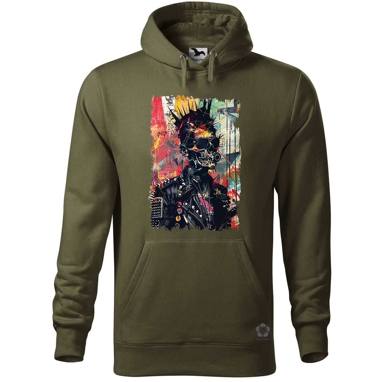 Crust punk poszter v14 egyedi  pulóver 