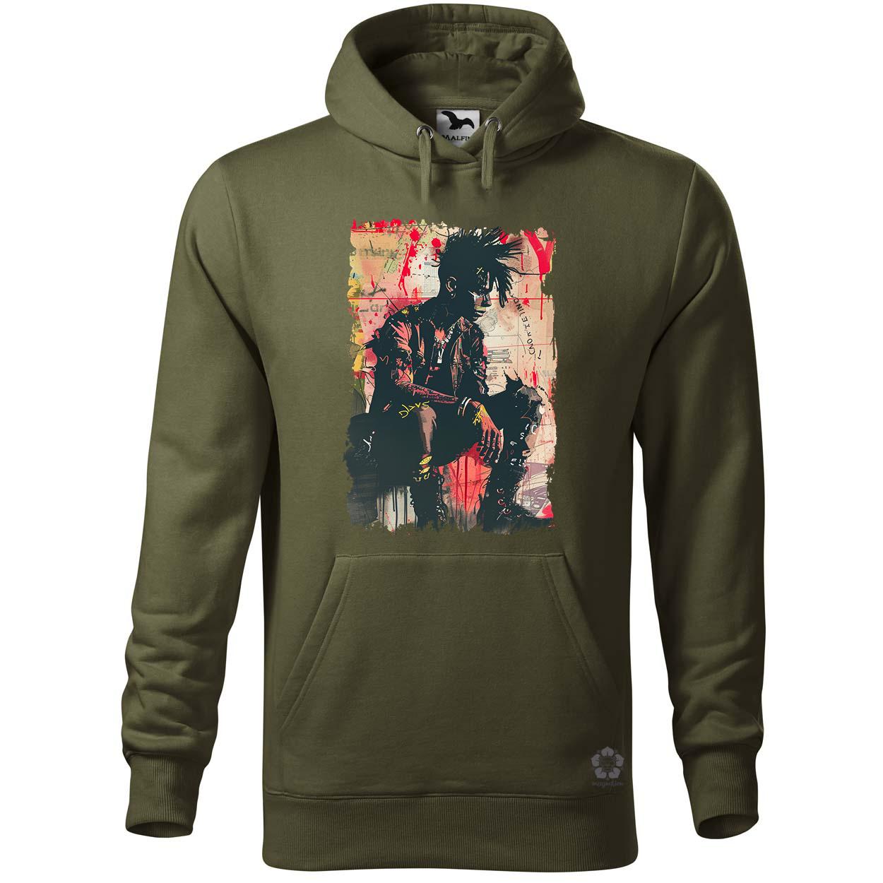 Crust punk poszter v2 egyedi  pulóver 