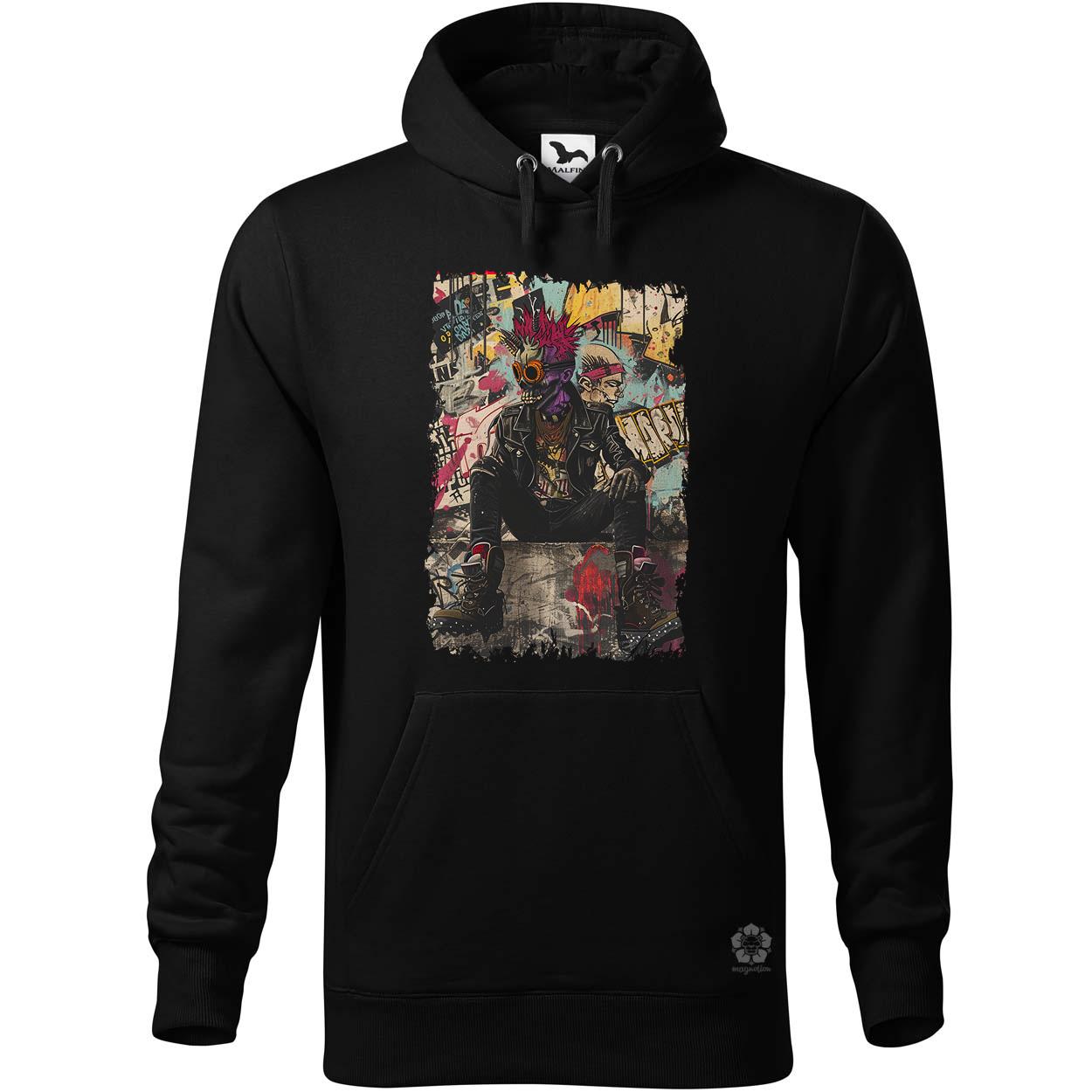 Crust punk poszter v3 egyedi  pulóver 