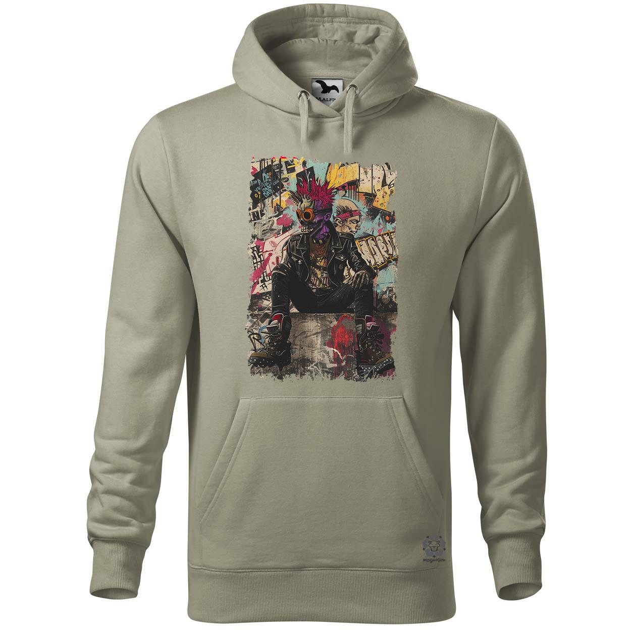 Crust punk poszter v3 egyedi  pulóver 