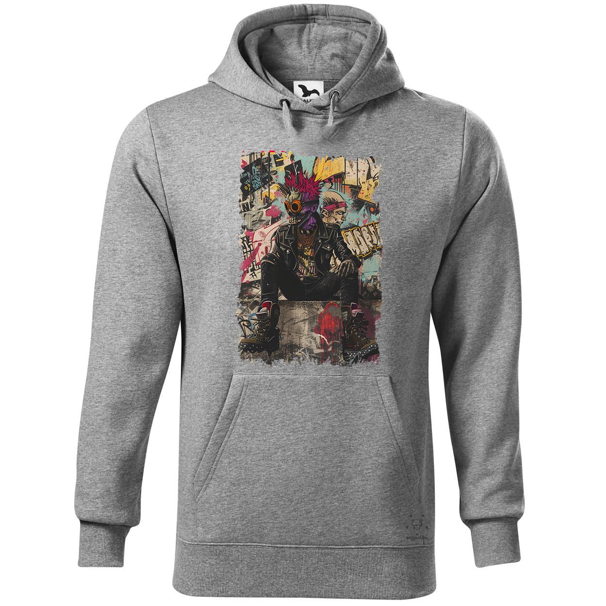 Crust punk poszter v3 egyedi  pulóver 