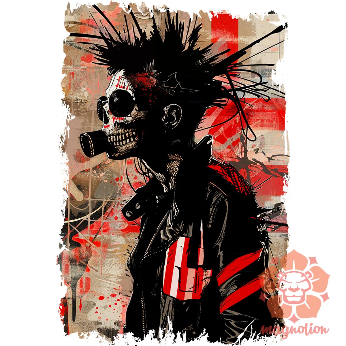Crust punk poszter v4 egyedi  pulóver 