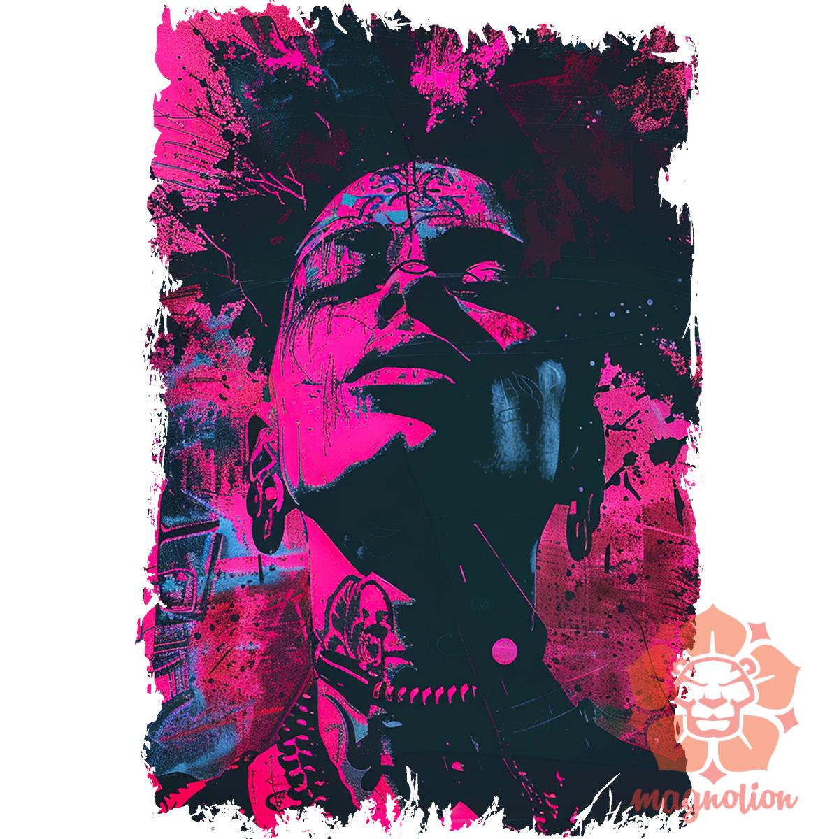 Crust punk poszter v6 egyedi  pulóver 