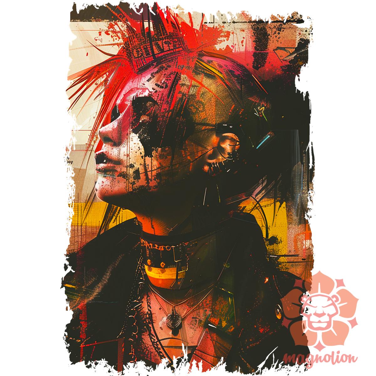 Crust punk poszter v8 egyedi  pulóver 
