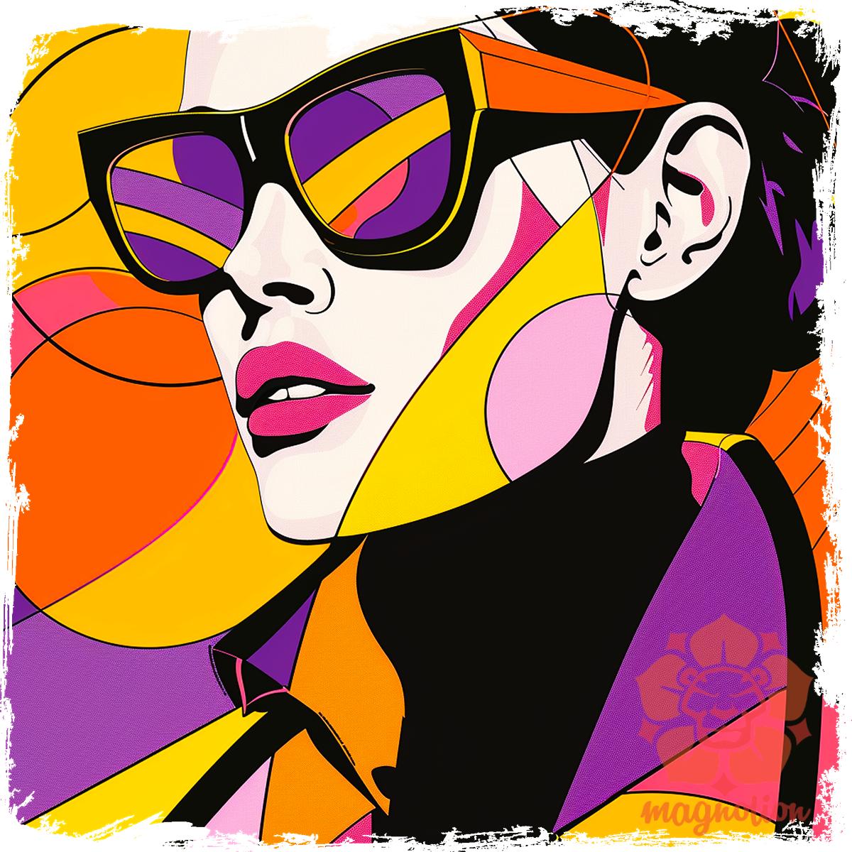 Pop Art divat v6 egyedi  pulóver 