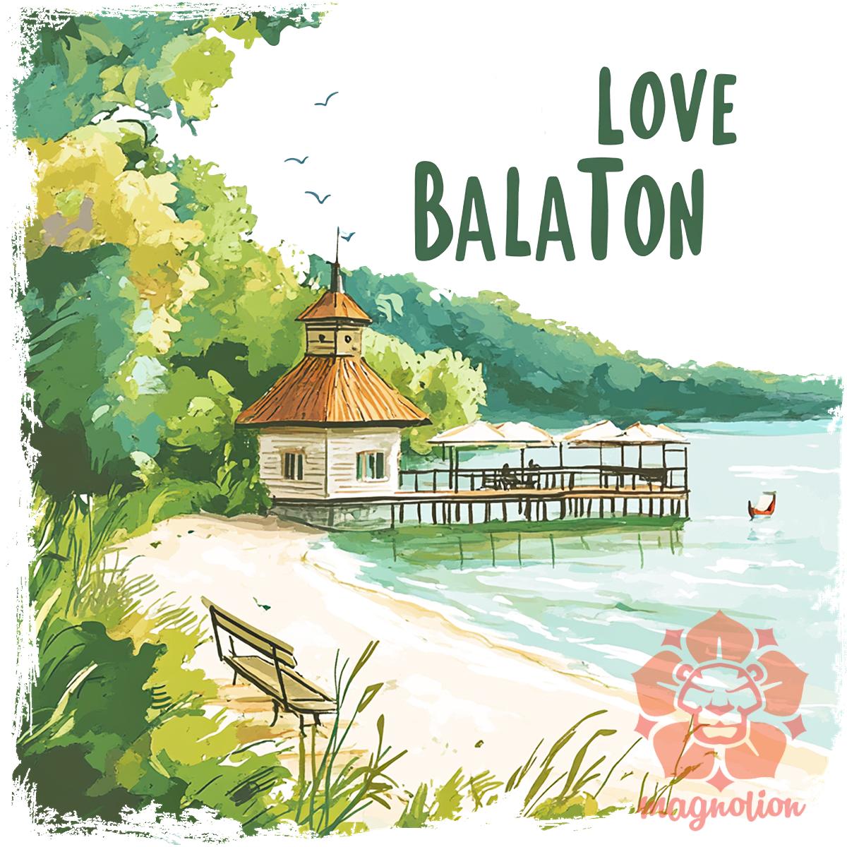 Love Balaton v19 egyedi póló 