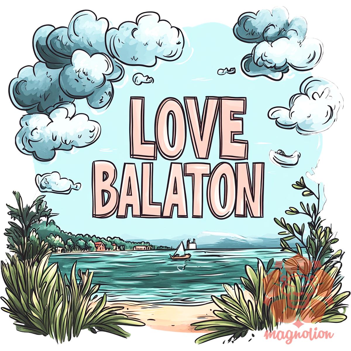 Love Balaton v23 egyedi póló 