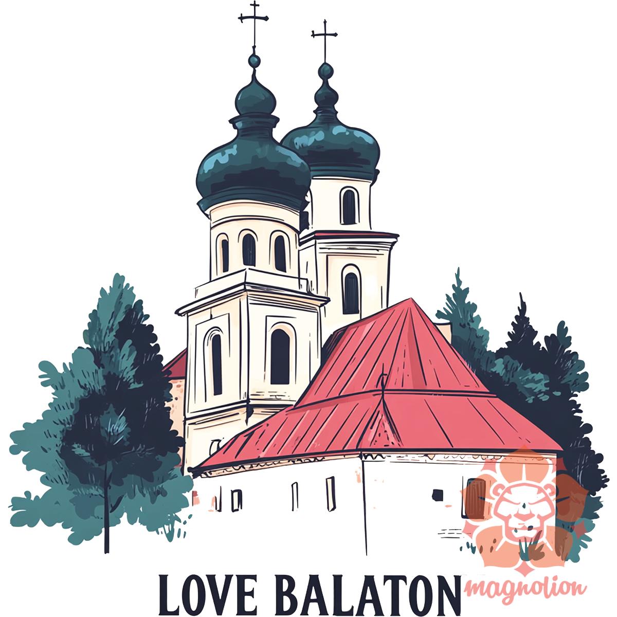 Love Balaton v24 egyedi póló 