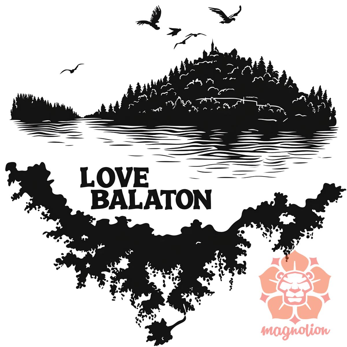 Love Balaton v38 egyedi póló 