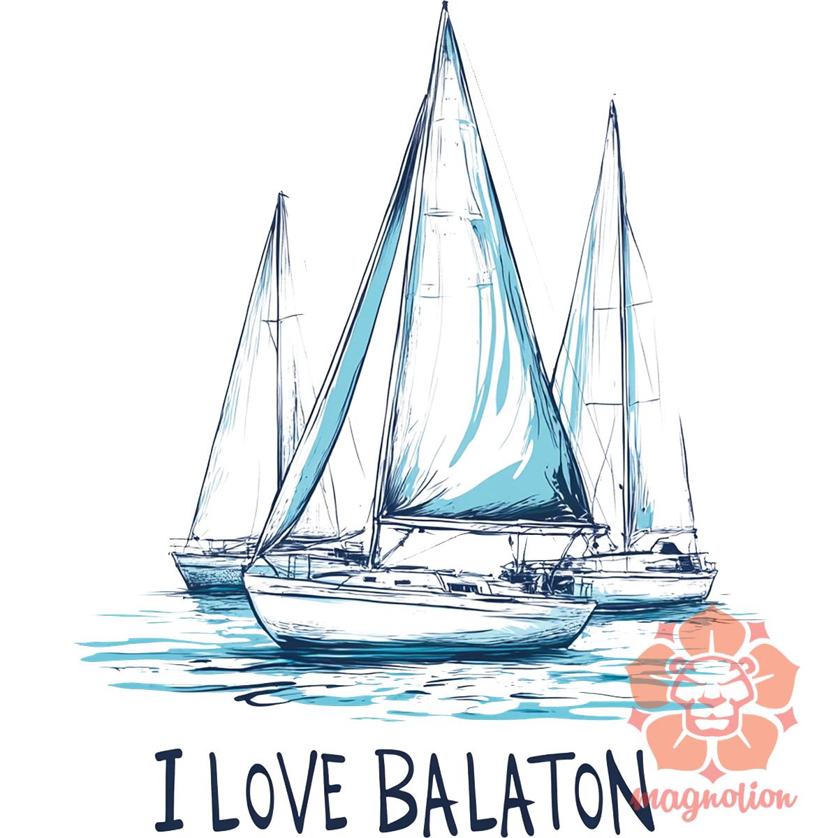 Love Balaton v4 egyedi póló 
