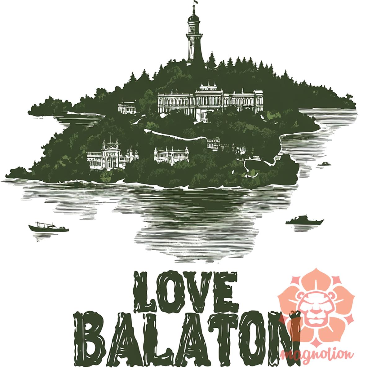 Love Balaton v44 egyedi póló 