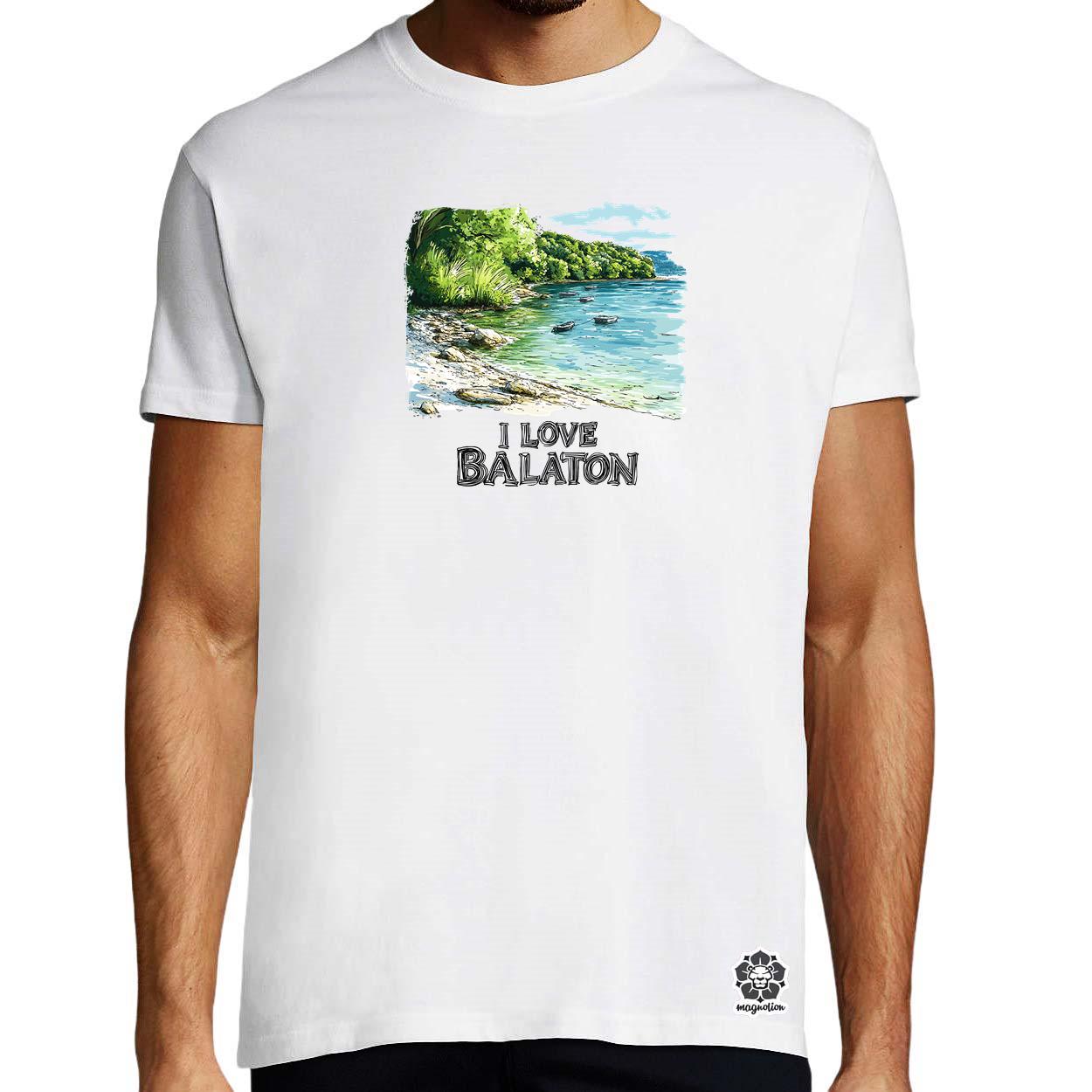 Love Balaton v5 egyedi póló 